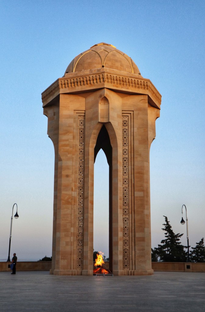 The Eternal Flame in Baku, Azerbaijan | Copyright Image | From The Corner Table