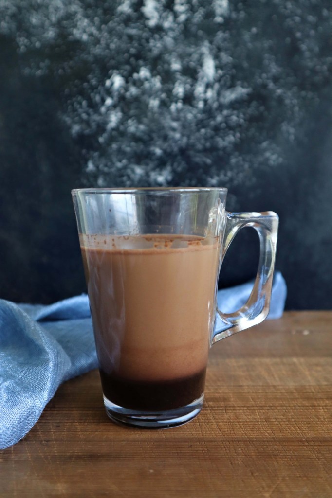 Dalgona, hot coffee, cocoa coffee, fromthecornertable, from the corner table, copyright image