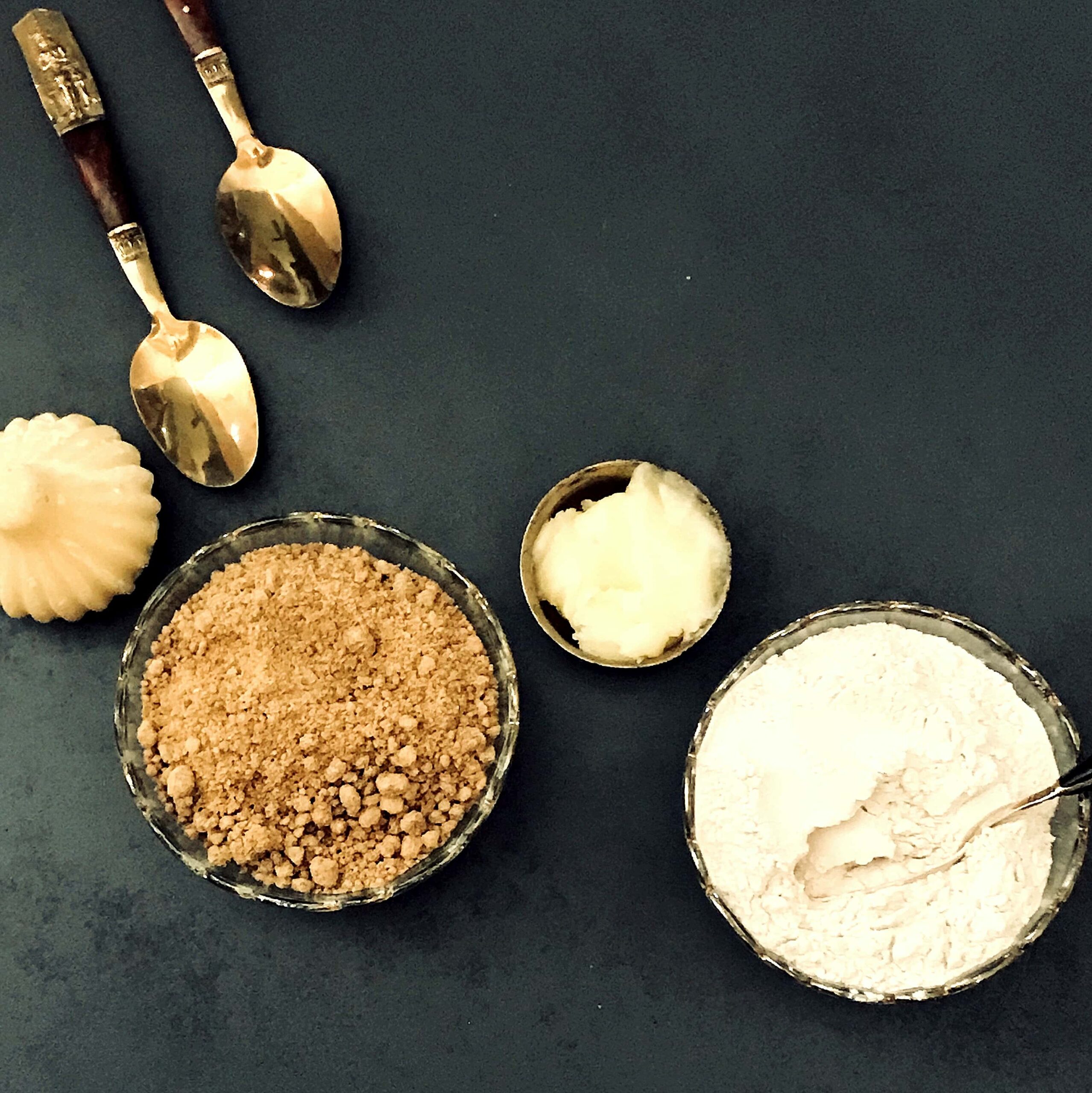 Water chestnut halva, from the corner table, #fromthecornertable, photo: gautam chakravarty