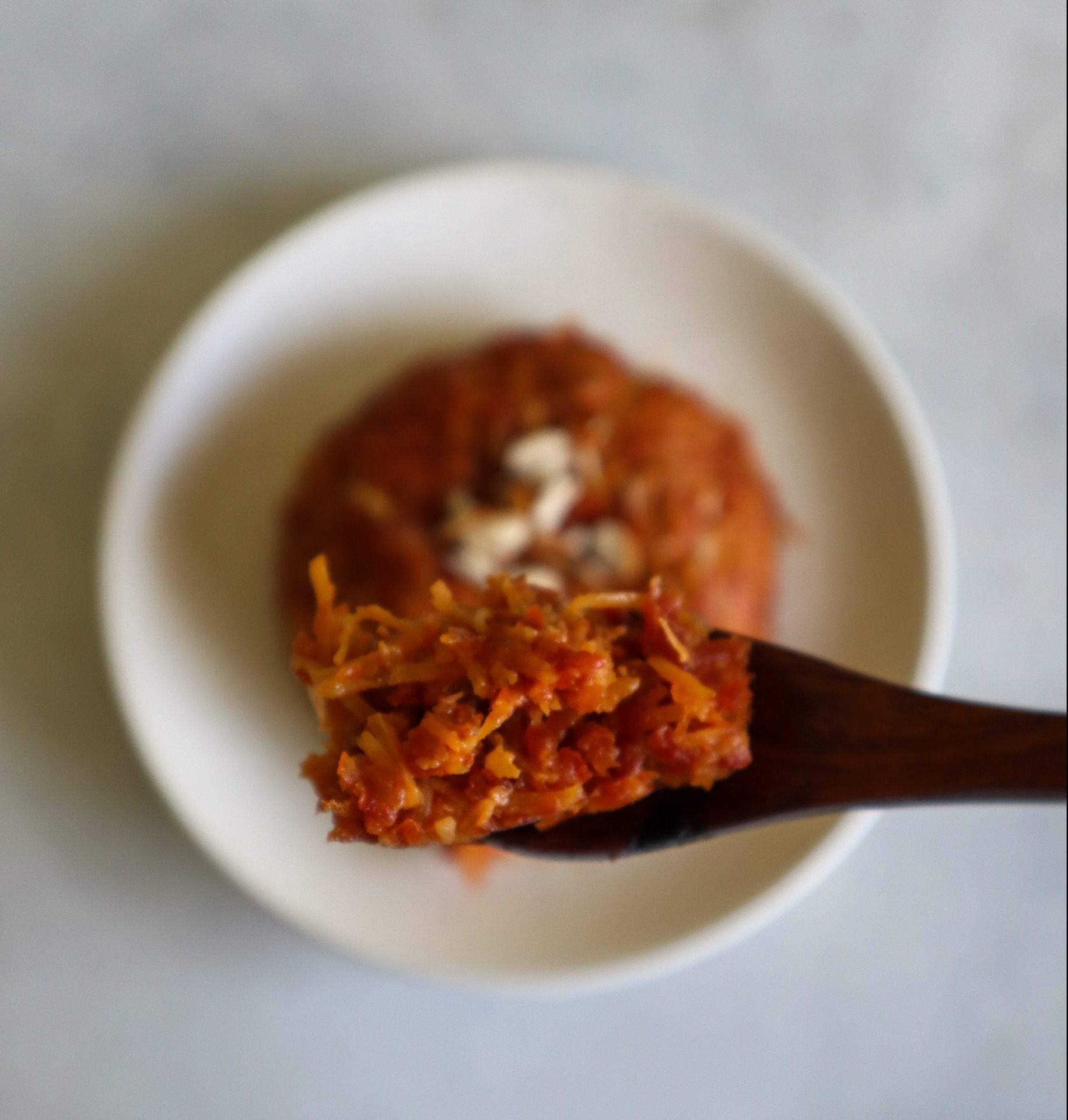 coconut-carrot halve, indian pudding, fromthecornertable, dessert