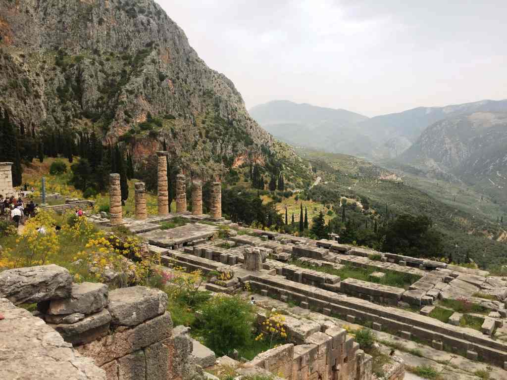 Temple of Apollo, from the corner table, #fromthecornertable