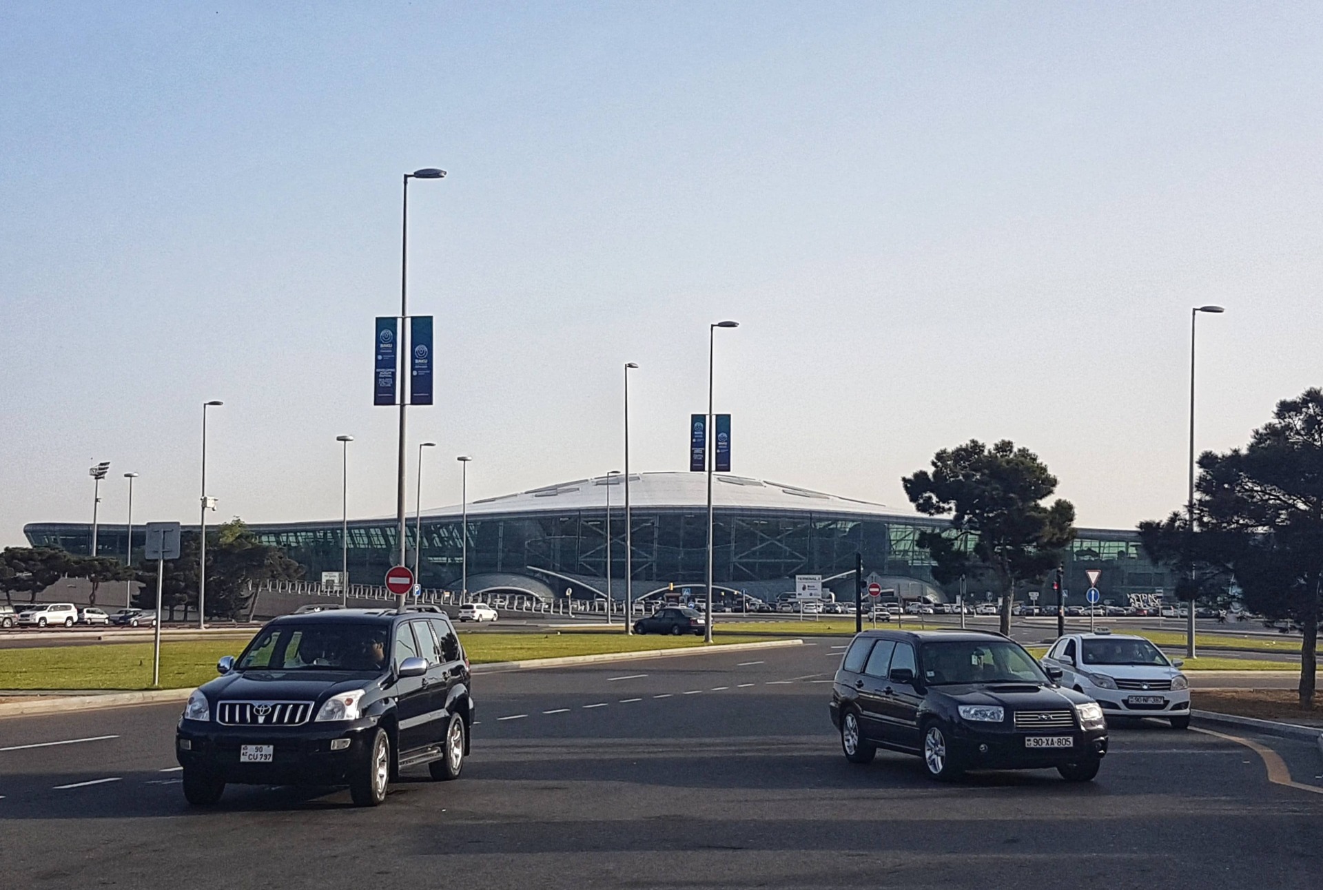Heydar Aliyev International Airport in Baku, Azerbaijan | Copyright Image | From The Corner Table